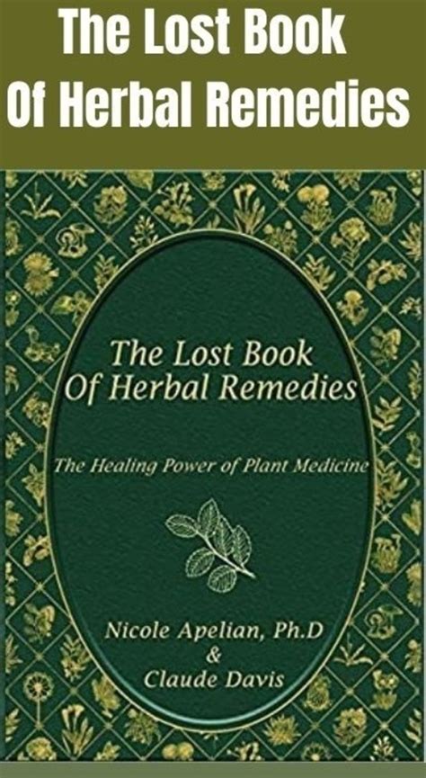 The Lost Book of Herbal Remedies Review [Updated] : The Lost Book of ...