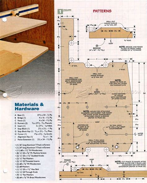 Ultimate Crosscut Sled Plans • WoodArchivist