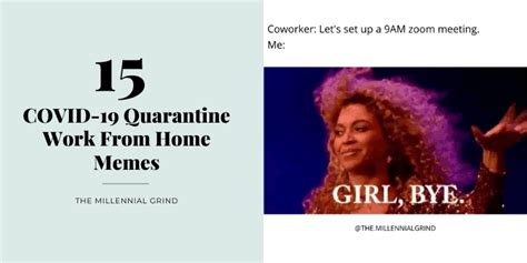 15 COVID-19 Quarantine Work From Home Memes