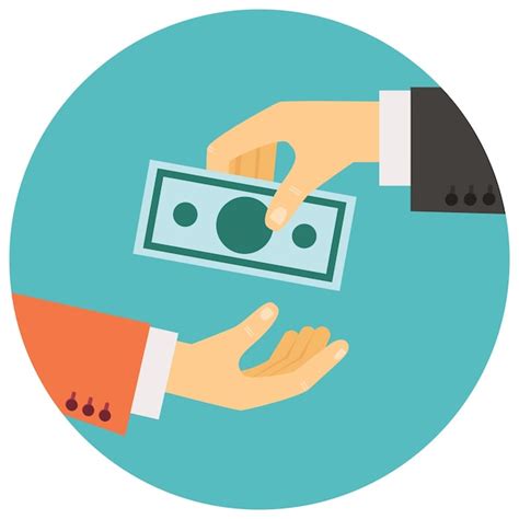 Free Vector | Vector illustration in retro style, hand giving money to ...