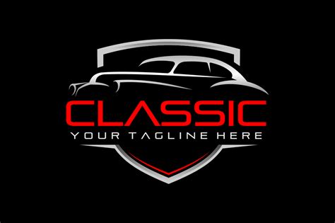 Classic Car Logo | Branding & Logo Templates ~ Creative Market