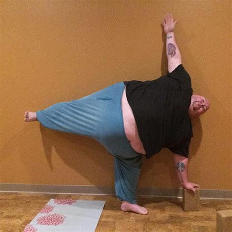 Richard Widmark, 650 Lbs., Aims to Lose Weight Through Yoga : People.com