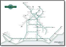 Great Southern Rail Route Map