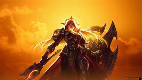 Leona Solar Eclipse - LoL wallpaper by editsbyjadewolf on DeviantArt