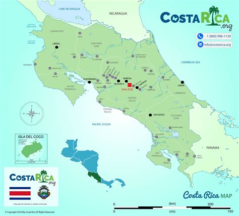 Costa Rica Cities & Towns - Capital of San Jose, Liberia