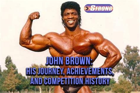 John Brown Bodybuilder: His Journey, Achievements, and Competition ...