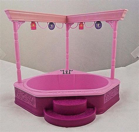 BARBIE DREAM TOWN HOUSE HOT TUB SPA POOL PARTY LIGHTS Replacement Parts WORKS #Mattel | Barbie ...