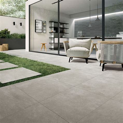 Grey 60cm x 60cm Porcelain Tiles | The Outdoor Look