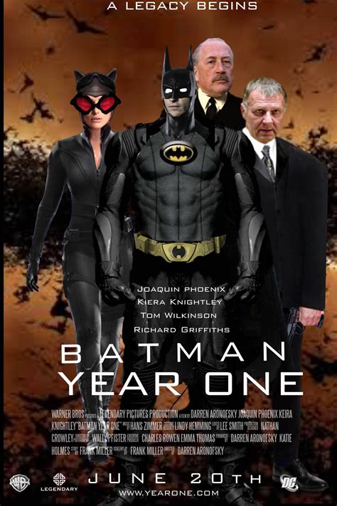 Darren Aronofsky's Batman Year One Poster by Knottyorchid12 on DeviantArt