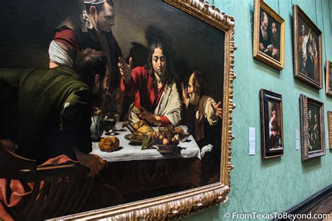 Caravaggio Painting at The National Gallery - From Texas to Beyond