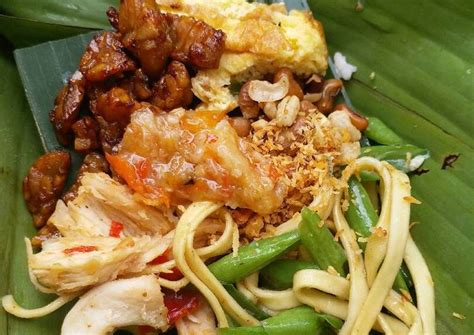 Resep Nasi Jinggo Bali (#pr_homemadestreetfood) oleh Dapoer sriwidi - Cookpad