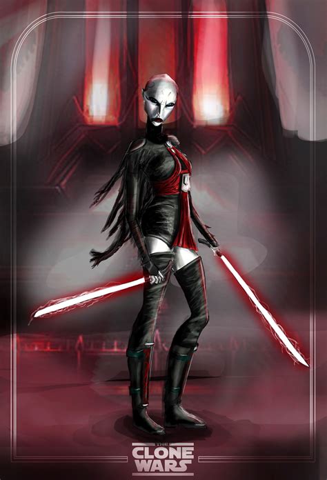 ArtStation - Assaj Ventress, Isaias R. Tello | Star wars background, Star wars images, Dark side ...