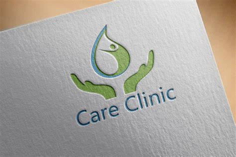Care Clinic- Logo Design | Creative Logo Templates ~ Creative Market