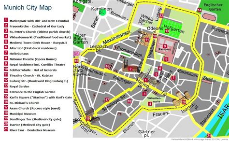 Plan Englischer Garten Muenchen