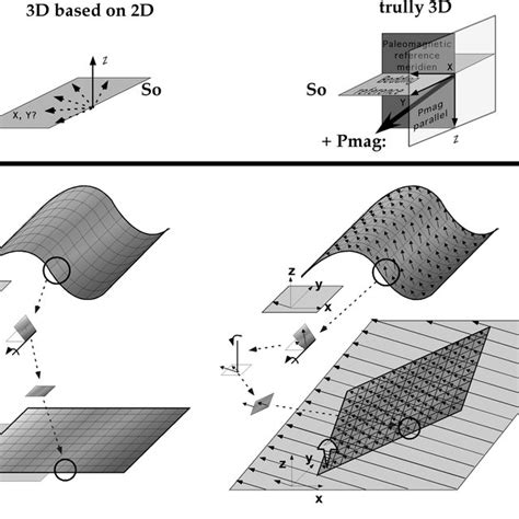 3D restorations and paleomagnetic vectors. Current 3D restoration... | Download Scientific Diagram