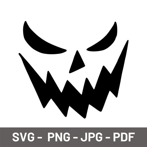 Jack O Lantern Digital Instant Download Svg, Png, Jpg and Pdf Files ...