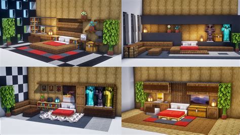 Cool Bedroom Ideas Minecraft