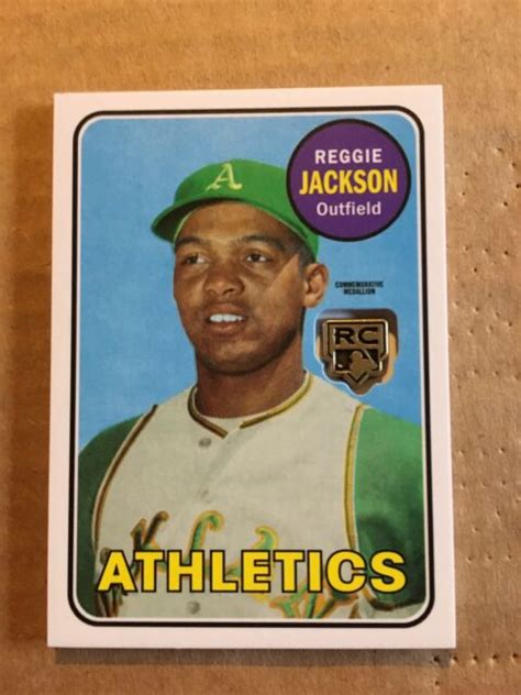 2020 Topps Series 1 Reggie Jackson Rookie Card Retrospective Medallion | eBay