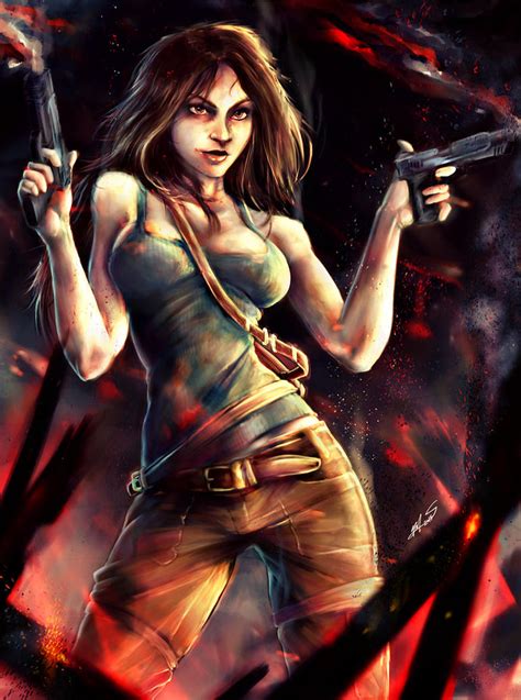 Tomb Raider - Lara Croft Fan Art by B-tot on DeviantArt