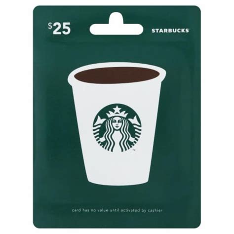 Starbucks $25 Gift Card, 1 ct - Ralphs