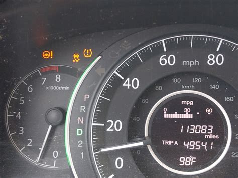 2010 Honda Cr V Dashboard Warning Lights Symbols | Americanwarmoms.org