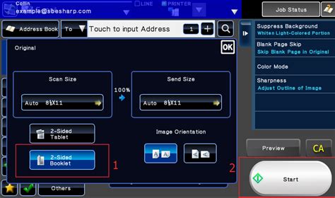 How To Scan a 2 Sided Document on a Sharp Scanner