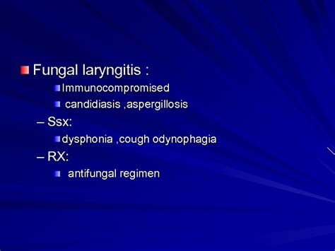 Diseases of larynx Dr Manal Bukhari King Saud