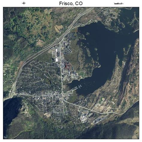 Aerial Photography Map of Frisco, CO Colorado