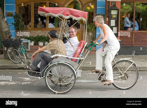 Bicycle taxi Hanoi Vietnam Stock Photo: 20201260 - Alamy