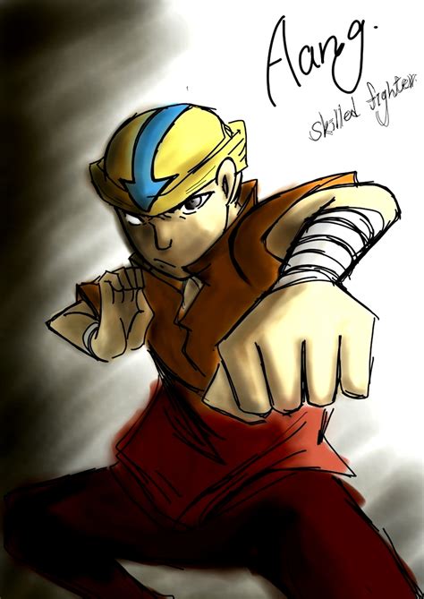 Aang-Skilled fighter by aogs47777 on DeviantArt