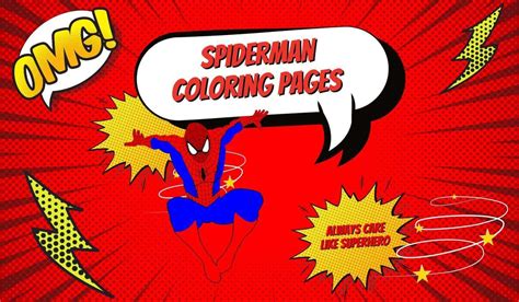 15+ Free Printable Spiderman Coloring Pages For Kids - Kido Craft