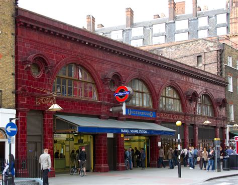 75.Russell Square Station, Bernard Street, WC1 | London underground tube, London underground ...