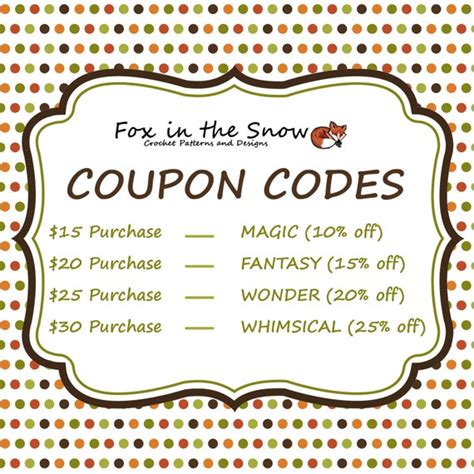 Coupon Codes | Etsy