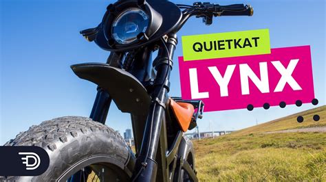 QuietKat Lynx | Part electric bike, part motorcycle, 100% fun - YouTube