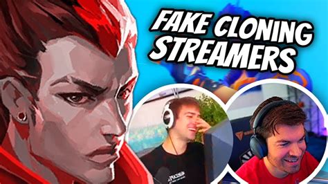 Fake Cloning RADIANT Valorant Streamers... - YouTube