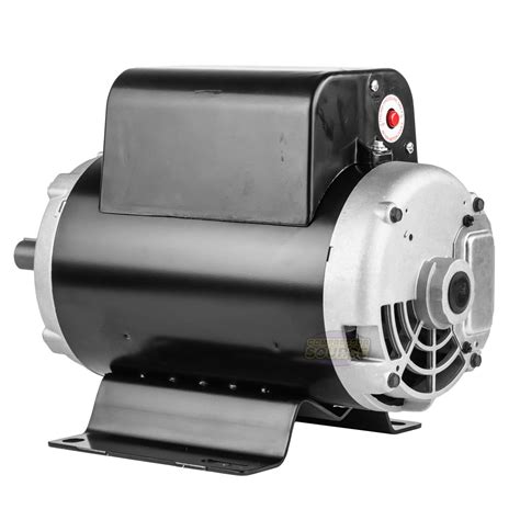 5 HP 3450 RPM Air Compressor Electric Motor 60 Hz 208-230 Volts Century ...