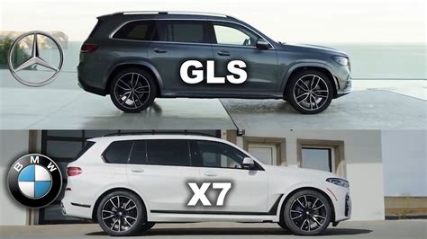 Mercedes GLS vs BMW X7, X7 vs GLS, BMW vs Mercedes - YouTube