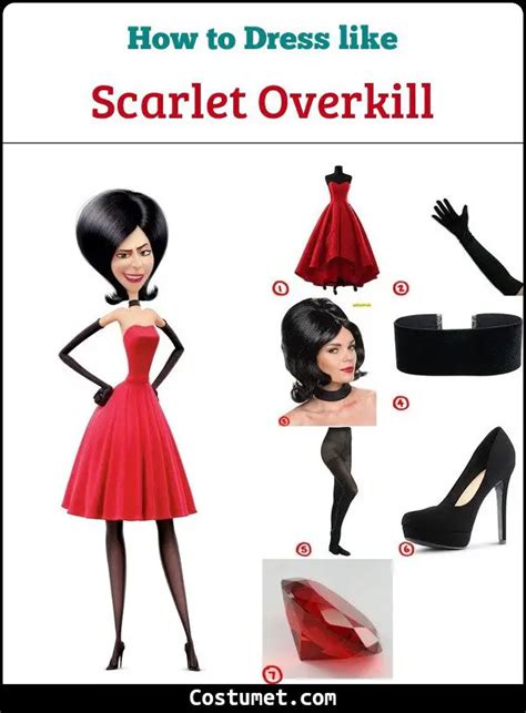 Scarlet Overkill Costume for Halloween