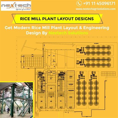 Rice Mill Plant Layout Designs