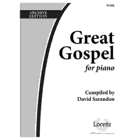 Great Gospel for Piano