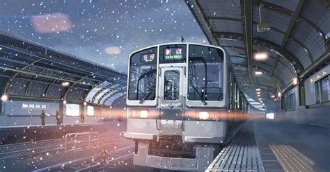 22 Gorgeous Anime Train Station Scenes