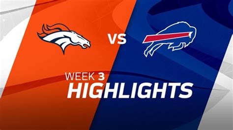 Denver Broncos vs. Buffalo Bills highlights | Week 3