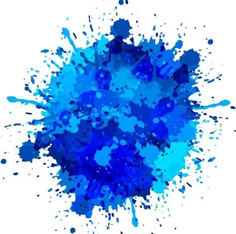 Free Vector | Blue watercolor splash | Watercolor splash, Watercolour texture background, Paint ...