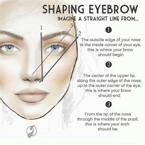 Simple Eyebrow Tips That Will Help You Get The Perfect Eyebrow Shape - ALL FOR FASHION DESIGN