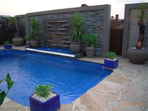 Pool Water Features - Contemporary - Pool - Melbourne - by H2O Designs