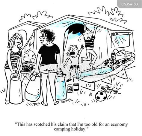 Economy Camping Holidays Cartoons and Comics - funny pictures from ...