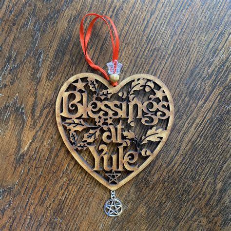 Yule - Blessings at Yule Charm - Museum of Witchcraft and Magic