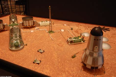 Mars base model by Kevin Atkins | human Mars