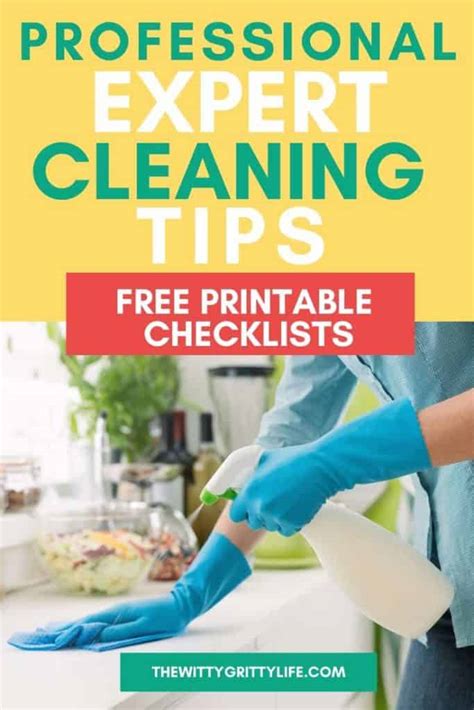 USEFUL TIPS FROM A PROFESSIONAL CLEANING EXPERT - thewittygrittylife.com