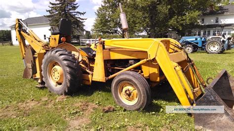 Massey Ferguson Tractor Loader Backhoe, 3 Point, Rear Pto ...